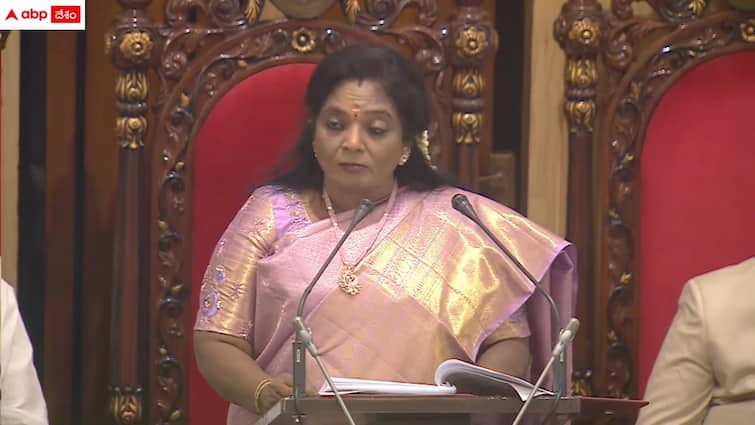governor tamilisai speech in telangana assembly Governor Tamilisai: 'త్వరలోనే మరో 2 గ్యారెంటీలు అమలు' - ప్రజలపై భారం లేకుండా చూస్తామన్న గవర్నర్, కాళోజీ కవిత స్పీచ్ ప్రారంభం