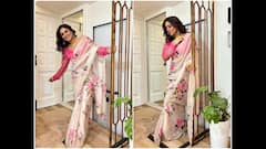 Shraddha Arya Channels Her Inner Barbie In A Pink Saree; SEE PICS
