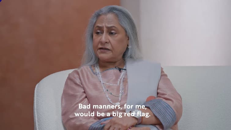 Jaya Bachchan Says Bad Manners Is A Red Flag In Relationship Amitabh Bachchan Navya Nanda Have You Ever Heard Me Call Amitabh Bachchan ‘Tum’?: Jaya Bachchan Says Bad Manners Is A Red Flag In Relationship