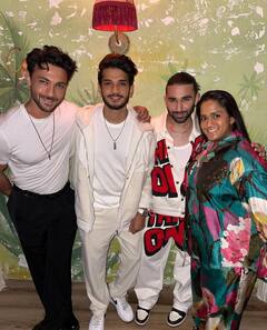 Salman Khan की बहन और जीजा के साथ Orry ने लेट नाइट की जमकर पार्टी, तारा सुतारिया के साथ दिया सिग्नेचर पोज, देखिए तस्वीरें