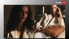 Tripti Dimri Photos: ओवरसाइज्ड कोट पहनकर नेशनल क्रश तृप्ति डिमरी ने दिखाईं अदाएं, फोटोज देख फैंस बोले- 'भाभी 2'