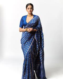 బ్లూ శారీలో ప్రియమణి సూపర్ లుక్స్!