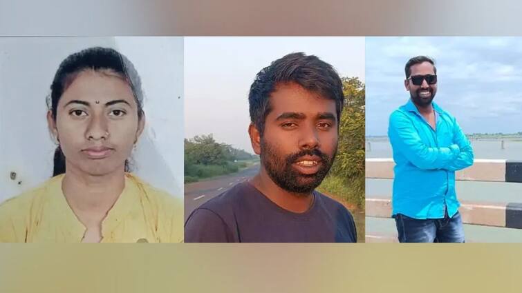 Chhatrapati Sambhaji Nagar Accident  Three brothers and sisters died in accident while going for exam marathi news परीक्षेला निघालेल्या तीन भावंडांना चिरडले; दोन ट्रकमध्ये ओव्हरटेक करण्याच्या स्पर्धेतून भीषण अपघात