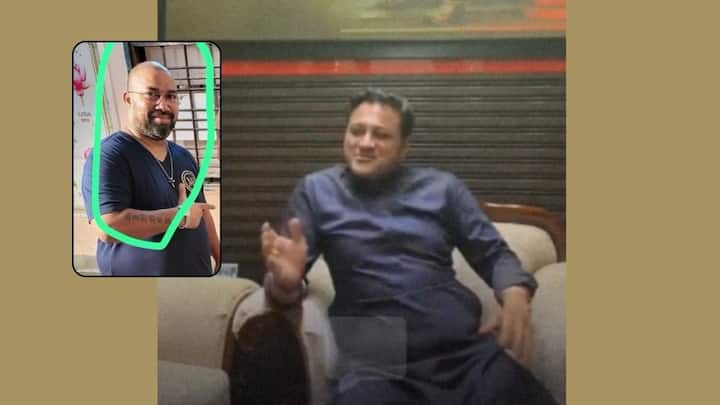 Maurice Noronha firing on Abhishek Ghosalkar when they sat down together for Facebook Live Abhishek Ghosalkar Shot in Mumbai : फेसबुक लाईव्हसाठी सोबत बसले अन् गोळ्या झाडल्या; थंड रक्ताने अभिषेक घोसाळकरांवर गोळीबार