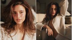 Tripti Dimri Ditches Bra For Latest Photoshoot In Blazer, Shares Stunning Sunkissed PICS