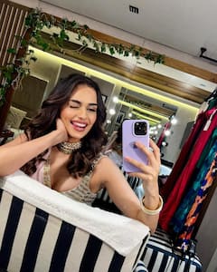Manushi Chhillar Photos: పింక్ శారీలో మానుషి మస్త్ ఉంది!