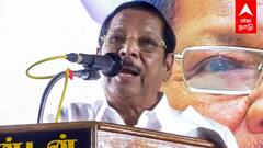 RS Bharathi latest angry speech : ”ED மூலமா மிரட்டுறான்... ஸ்டாலினை தொடக்கூட முடியாது” ஆவேசமான R.S.பாரதி