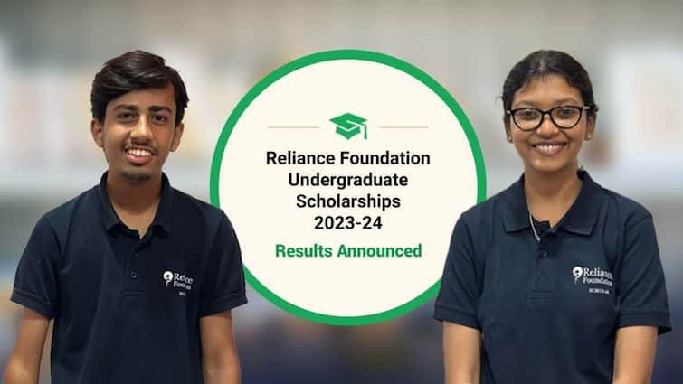Reliance Foundation Undergraduate Scholarship 2023-24 exam results released, check here