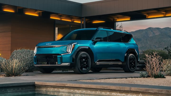 The EV9 then is a flagship electric luxury SUV that is also huge in size. (Photo: Somnath Chatterjee)