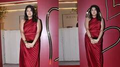 Anshula Kapoor Photos: વેલેન્ટાઇન વીકમાં રેડ ડ્રેસમાં ખૂબ સુંદર લાગી અર્જુન કપૂરની બહેન અંશુલા