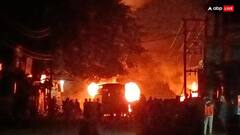 आग की लपटें, लोगों के माथे से टपकता खून, तस्वीरों में देखें हल्द्वानी का भयाभह मंजर