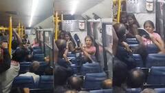 ஜன்னல் ஓர இருக்கைக்கு தகராறு! செருப்பால் அடித்துக் கொண்ட பெண்கள் - வைரல் வீடியோ!