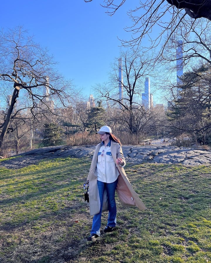 In addition to this, a few days back, she shared pictures from New York as well. (Image Source: Instagram/Sanjana Sanghi)