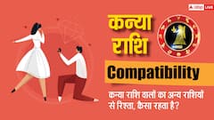 कन्या राशि वालों का लव रिलेशन बाकि 12 राशियों के साथ कैसा रहता है, यहां पढ़ें कम्पेटिबीलिटी