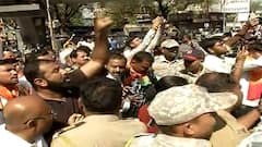 संभाजीनगरात मविआ-भाजप समोरासमोर; पोलिसांचा बंदोबस्त वाढवला, कार्यकर्ते आक्रमक