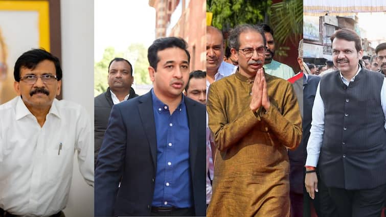 Maharashtra Politics Political leaders refer to each other as dogs Devendra Fadnavis Nitesh Rane Sanjay Raut  Prasad Lad  Uddhav Thackeray marathi news राजकीय पातळी घसरली, नेत्यांकडून एकमेकांना कुत्र्यांची उपमा; पाहा कोण काय म्हणालं?