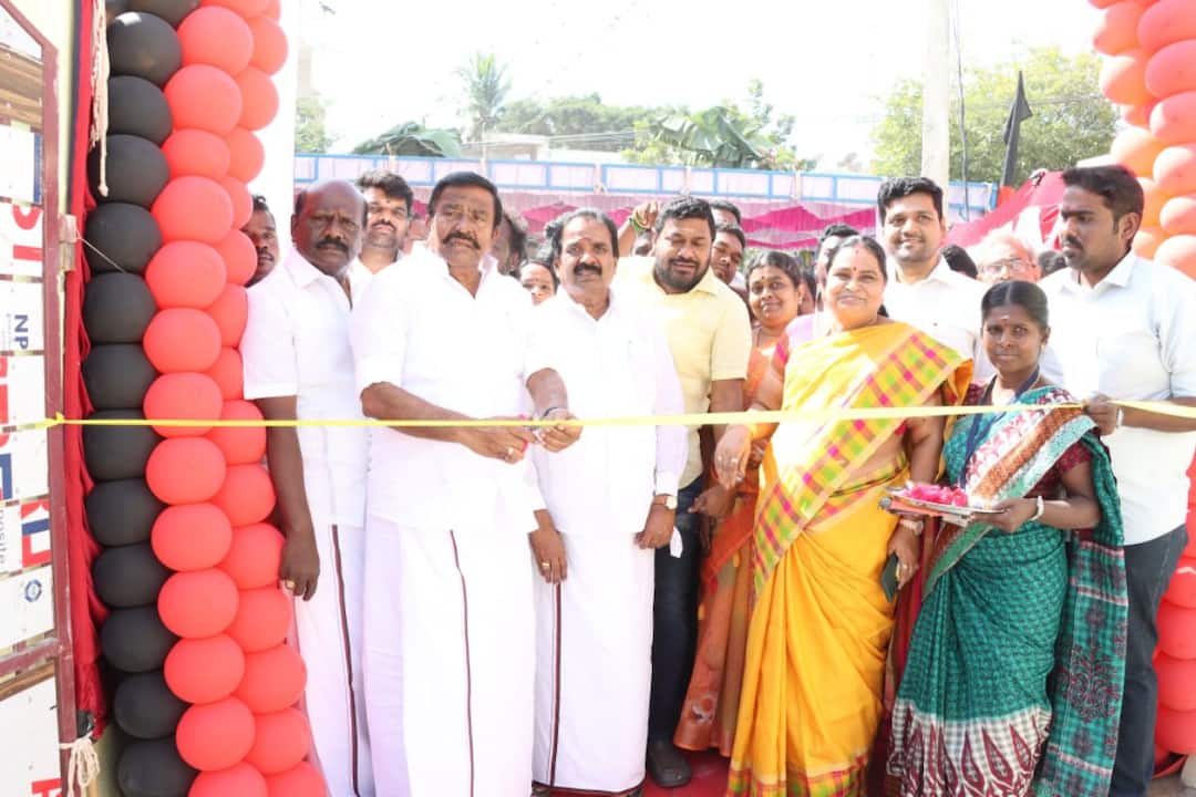 திருச்சி மாவட்டத்தில் பல்வேறு புதிய திட்டங்களுக்கு அடிக்கல் நாட்டிய அமைச்சர் கே.என்.நேரு