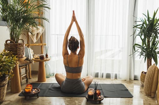 3. Mindfulness Meditation: Make mindfulness meditation a regular part of your day. Over time, this practice can help lessen anxiety by promoting judgment-free awareness of the present moment. (Image Source: Getty)