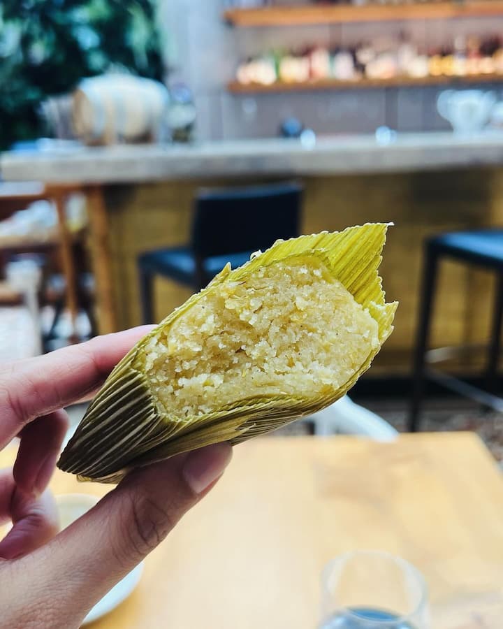 The 36-year-old actress captioned the post as: “Beautiful Colombia # And It has been all about the gastronomy as yet.”