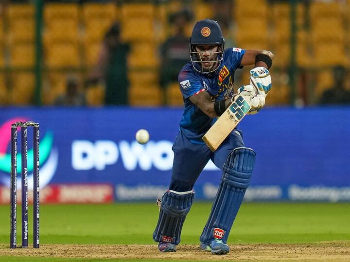 Sri Lanka batter Pathum Nissanka scripted history by becoming the first Sri Lankan batter to reach the 200-run milestone in One Day Internationals (ODIs). (Image Source: PTI)