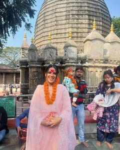 Nia Sharma Seeks Blessings At Kamakhya Temple, Shares Glimpses On Instagram