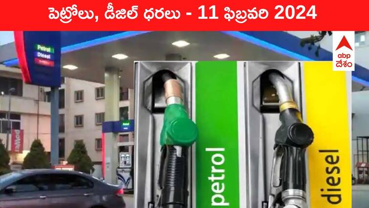 petrol diesel price today 11 February 2024 fuel price in hyderabad telangana andhra pradesh vijayawada Petrol Diesel Price Today 11 Feb: తెలుగు రాష్ట్రాల్లో మారిన పెట్రోల్‌, డీజిల్‌ ధరలు - ఈ రోజు రేట్లు ఇవి