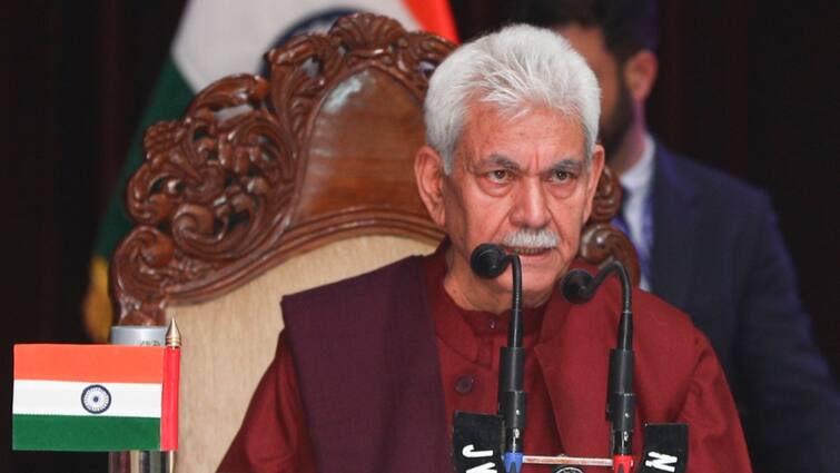 Jammu and Kashmir Lt Governor Manoj Sinha 4 New Communities In ST 10 Percent Reservation Of STs OBCs Parliament J-K Lt Governor Manoj Sinha Assures No Change In ST Quota Policy After Inclusion Of 4 New Communities