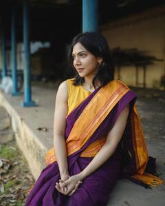 Madonna Sebastian Photos : புடவையில் கலக்கும் கேரள அழகி மடோனா செபாஸ்டியன்!