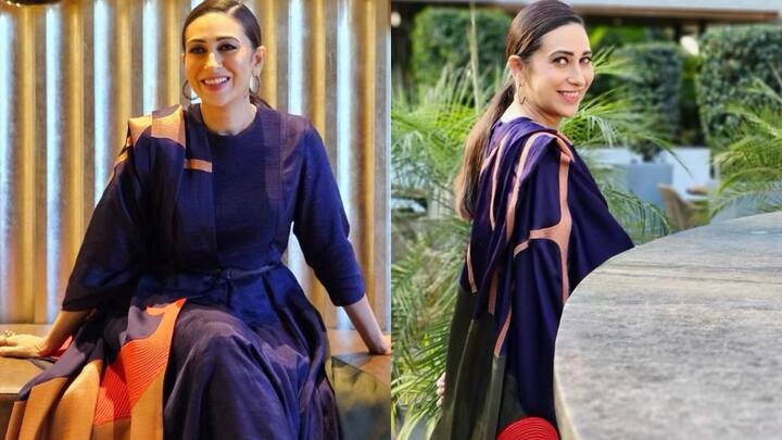 Karisma Kapoor recently posted photos from her vacation to Indore, where she wore a vibrant outfit.