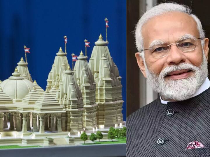 Prime Minister Modi will inaugurate the first Hindu temple in abu dhabi UAE know in detail International marathi news Ram Mandir : आता अबुधाबीमध्ये 'जय श्रीराम' चा जयघोष दुमदुमणार! पंतप्रधान मोदी करणार पहिल्या हिंदू मंदिराचे उद्घाटन, जाणून घ्या सविस्तर