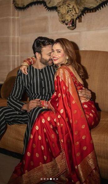 ਉਸ ਨੂੰ ਦੇਖ ਕੇ ਇੰਝ ਲੱਗਦਾ ਹੈ ਜਿਵੇਂ ਉਹ ਨਵੀਂ ਵਿਆਹੀ ਦੁਲਹਨ ਦੀ ਤਰ੍ਹਾਂ ਤਿਆਰ ਹੋਈ ਹੋਵੇ।