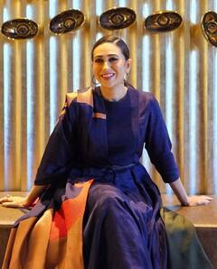 Karisma Kapoor Showcases Her Charming Side In A Purple Outfit; PICS