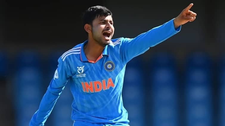 U19 World Cup 2024 Saumy Pandey Breaks Ravi Bishnoi record most wickets IND U19 vs AUS U19 Final U19 World Cup 2024: फाइनल में टूट गया रवि बिश्नोई का रिकॉर्ड, टीम इंडिया के लिए सौमी पांडे का करिश्माई प्रदर्शन