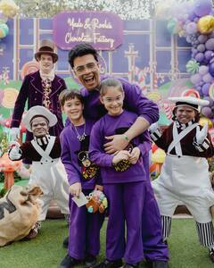 Karan Johar Drops Pictures From Yash And Roohi’s Purple-Themed Birthday Party