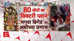 Ayodhya Ram Mandir: 80 सीटों का 'विक्ट्री प्लान', 'भगवा ब्रिगेड' का अयोध्या प्रणाम