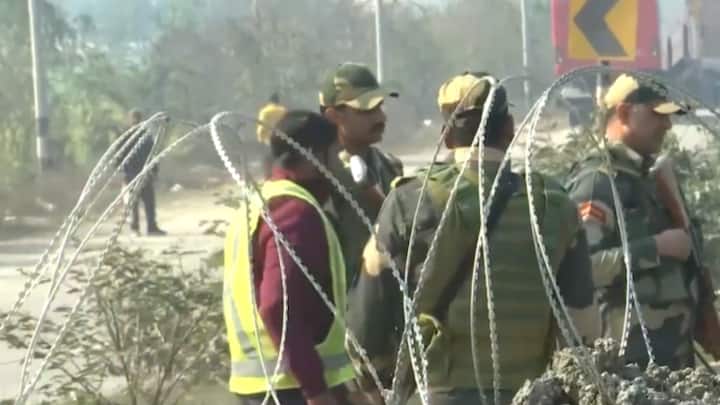 The Haryana Police on Saturday issued a traffic advisory asking commuters to take alternative routes given the restrictions imposed. (Photo: X/ANI)