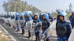 Farmers Protest: जींद-संगरूर हाईवे पर बॉर्डर पूरी तरह सील, रैपिड एक्शन फोर्स और हरियाणा पुलिस ने संभाला मोर्चा