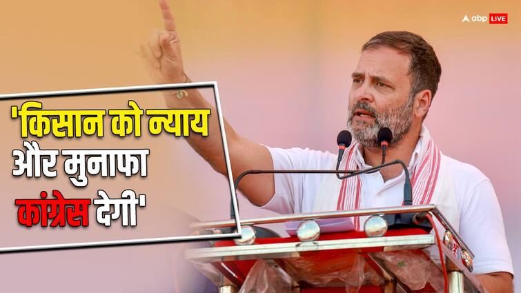 Farmers Delhi Chalo Protest Rahul Gandhi Slams BJP Saying Those laying nails on road not worthy of trust Farmers Protest: किसानों के प्रदर्शन को लेकर राहुल गांधी का बीजेपी पर वार, 'राह में कीलें बिछाने वाले भरोसे के लायक नहीं'