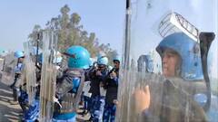 Farmers Protest: जींद-संगरूर हाईवे पर बॉर्डर पूरी तरह सील, रैपिड एक्शन फोर्स और हरियाणा पुलिस ने संभाला मोर्चा