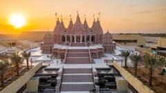 UAE's Hindu Temple: அபுதாபியில் முதல் இந்து கோயில்; 7 பிரமாண்ட கோபுரங்கள் - சுவாரஸ்ய தகவல்கள்!
