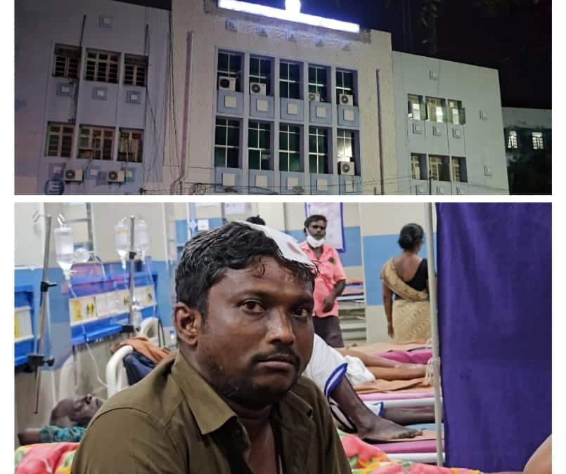 ஊர் நாட்டாமையின் மண்டையை உடைத்த திமுக மண்டல தலைவரின் கணவர் - நெல்லையில் பரபரப்பு