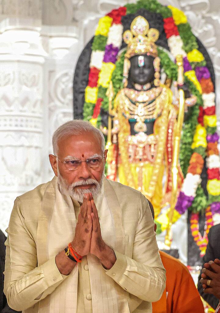 इस सर्वे के अनुसार सबसे ज्यादा लोगों का मानना है कि राम मंदिर निर्माण इस सरकार का निर्णायक कदम है. राम मंदिर को लेकर सुप्रीम कोर्ट ने 9 नवंबर 2019 को फैसला सुनाया था. इसके बाद पीएम नरेंद्र मोदी ने 22 जनवरी को मंदिर का उद्घाटन किया था.