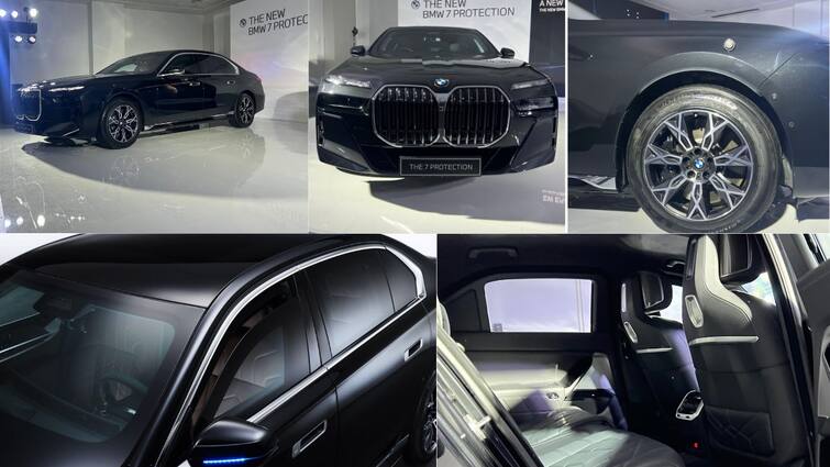 BMW 7 Series Protection First Look Luxury Car Bomb Proof Features Specification Price BMW 7 Series: வெடிகுண்டே போட்டாலும் ஒன்னும் ஆகாது - உச்சபட்ச பாதுகாப்பு அம்சங்களுடன் BMW 7 சீரிஸ் கார்