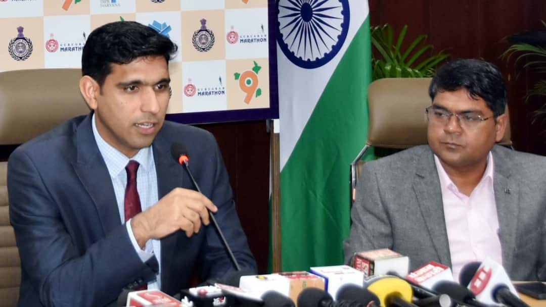 Gurugram News: गुरुग्राम में मैराथन में 20 हजार से अधिक धावक लगाएंगे दौड़, सीएम खट्टर भी रहेंगे मौजूद Gurugram marathon 2024 start on 25 february more than 20 thousand runners will run ann Gurugram News: गुरुग्राम में मैराथन में 20 हजार से अधिक धावक लगाएंगे दौड़, सीएम खट्टर भी रहेंगे मौजूद