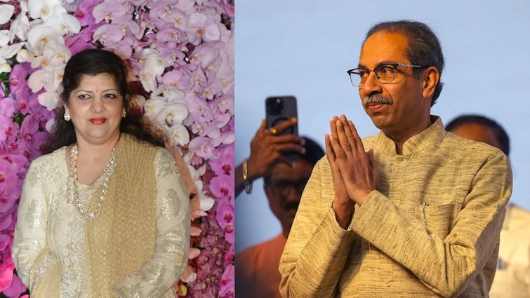 Opposition criticizes Uddhav Thackeray Raj Thackeray wife Sharmila Thackeray to help Uddhav Thackeray Maharashtra politics  Lok Sabha Election Shivsena MNS marathi news उबाठा गटावर विरोधकांची टीका; शर्मिला ठाकरेंनी घेतली बाजू, उद्धव ठाकरेंची केली पाठराखण