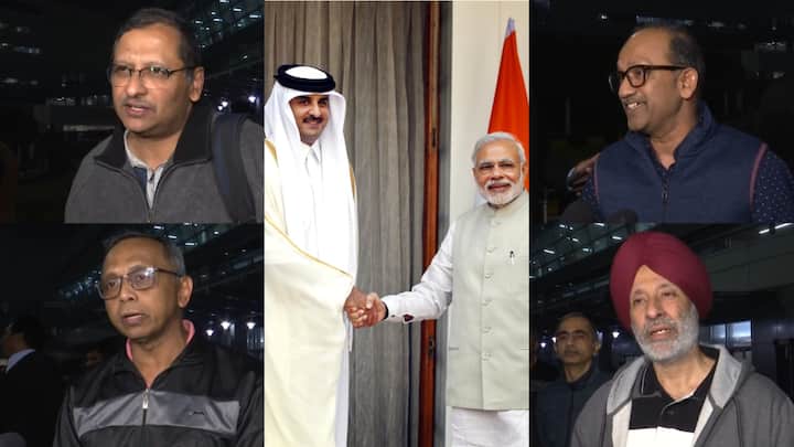 Indian Navy Veterans Set Foot In Homeland After Release From Qatar Prison, Hail PM Modi—In Pics