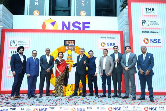 Park Hotel Listing: પાર્ક હોટેલ આઈપીઓનું બમ્પર લિસ્ટિંગ, રોકાણકારોને એક શેર પર 32 રૂપિયાનો ફાયદો થયો Park Hotel Listing: પાર્ક હોટેલ આઈપીઓનું બમ્પર લિસ્ટિંગ, રોકાણકારોને એક શેર પર 32 રૂપિયાનો ફાયદો થયો