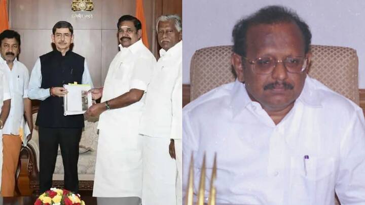 Tamil Nadu Law Minister Regupathy said Edappadi Palaniswami and others will not criticize the Governor Minister Ragupathy: கொத்தடிமை எடப்பாடி பழனிசாமி ஆளுநரை விமர்சிக்கமாட்டார் - சட்டத்துறை அமைச்சர் ரகுபதி