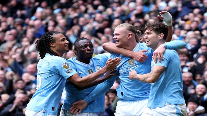2. Manchester City: 56 goals in 23 Premier League matches