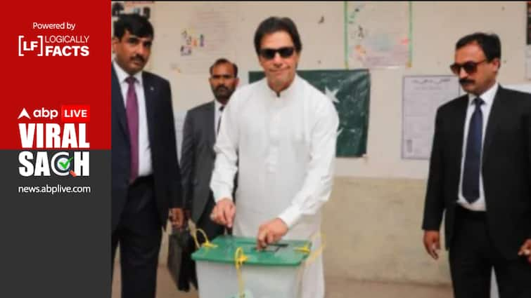 Fact Check: Old Image Circulated As Imran Khan Casting Vote In Recent Pakistan Polls